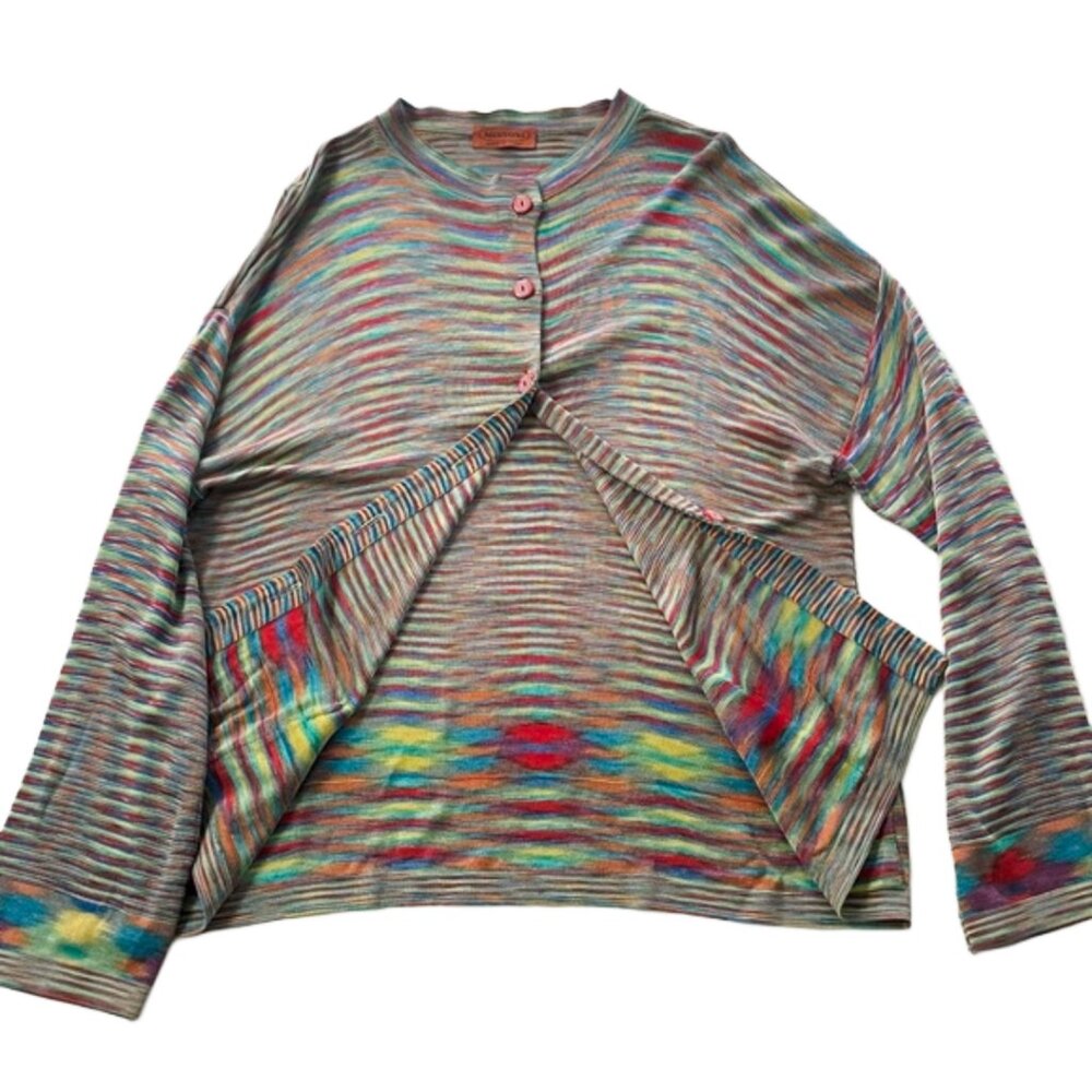 Missoni Multicolor Striped Cardigan